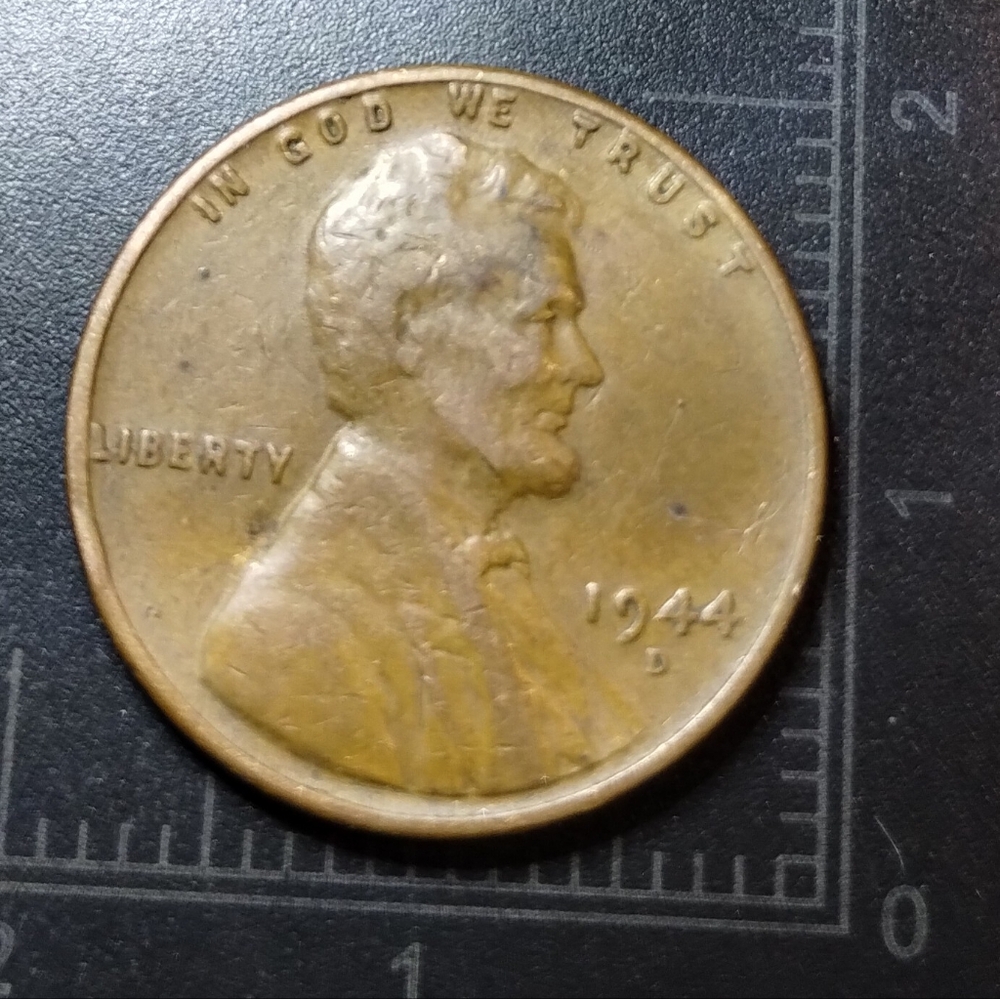 1944 D Lincoln Wheat Penny